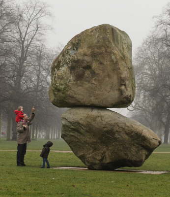 Piedras en Hyde Park, Londres